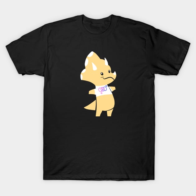 Biceratops T-Shirt by catandfox